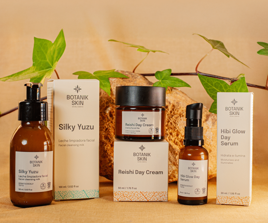 PACK 3  Limpiador SILKY YUZU + CREMA Reishi DIA