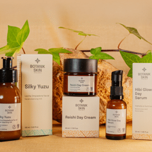 PACK 3  Limpiador SILKY YUZU + CREMA Reishi DIA